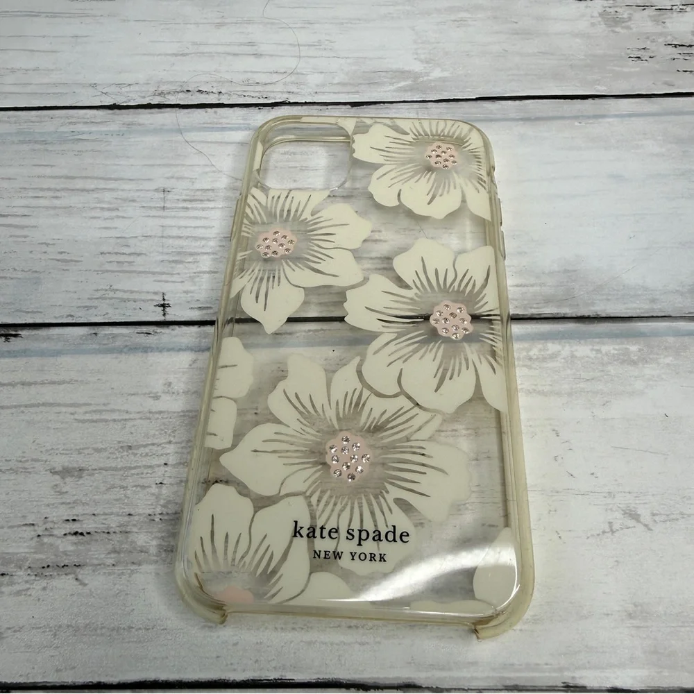 kate spade Floral iPhone Case clear iPhone 11